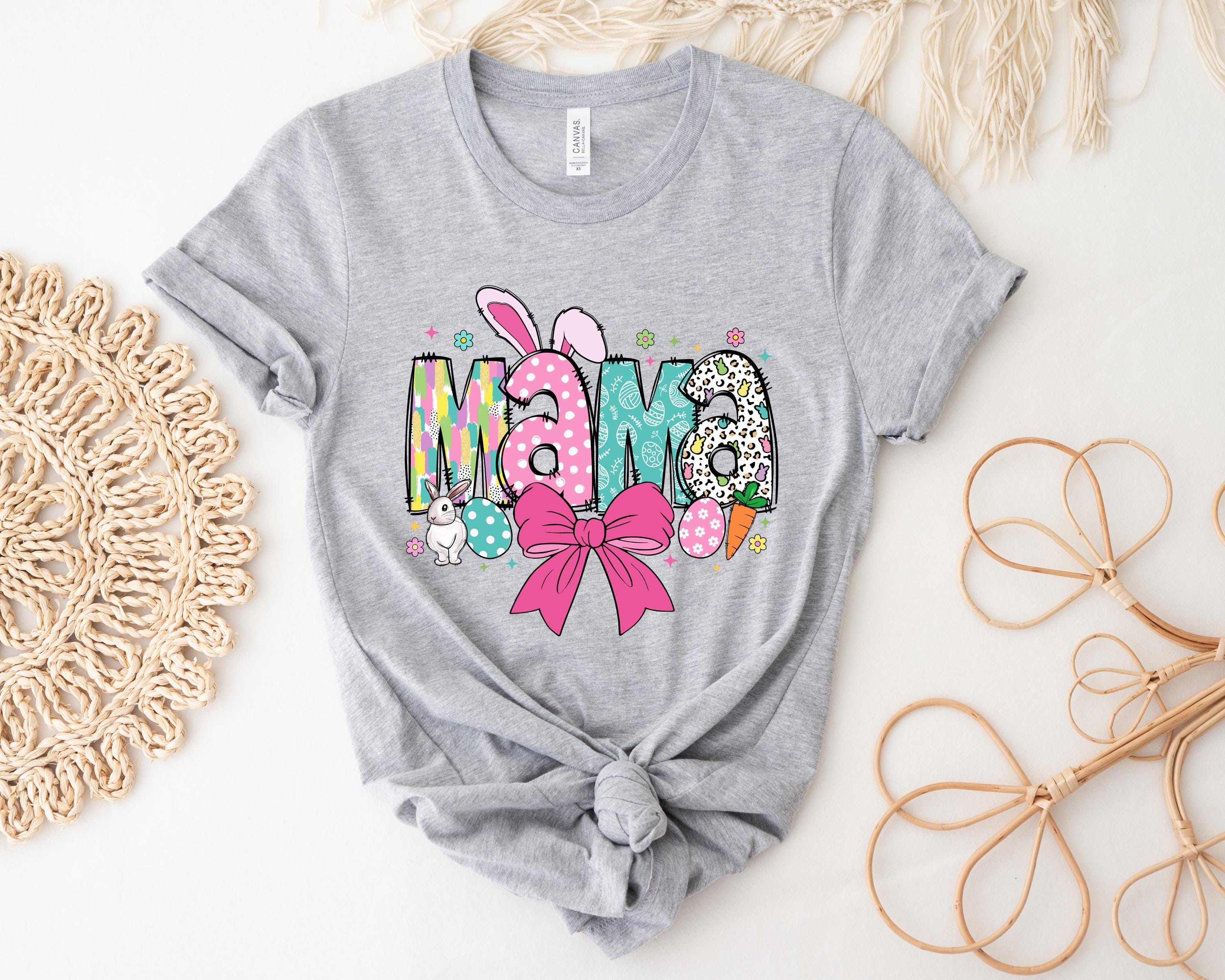 Ostern Mama Shirt, Ostern Mimi Shirt, Ostern Oma Pullover, Ostern Mama Sweatshirt, Ostergeschenk für Mama, Mama Hase Shirt, Ostern Mama Outfit