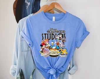 Camiseta de Disney Hollywood Studios, camiseta de Hollywood Studios, sudadera de viaje a Disney, camiseta de vacaciones familiares de Disney, camiseta de vacaciones de Disney