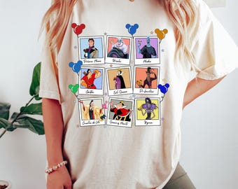 Disney Villains Characters Group Shirt, Disney Maleficent Shirt, Villains Shirt, Evil Friends Shirt, Bad Witches Tee, Disney Family Trip Tee