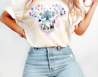 Princess Elsa Shirt, Frozen Elsa Women's Shirt, Frozen Shirt, Disney Princess Elsa Shirt, Frozen Magic Kingdom Shirt, Frozen Christmas Shirt