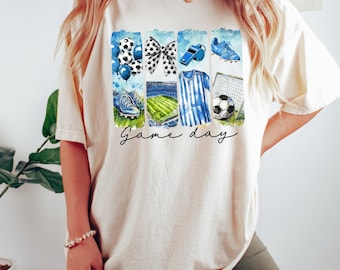 Game Day Soccer Tshirt for Women, Soccer Game Day Shirt for Soccer Mom, Soccer Gameday Shirt, Soccer Shirt for Soccer Gift, Game Day Tee
