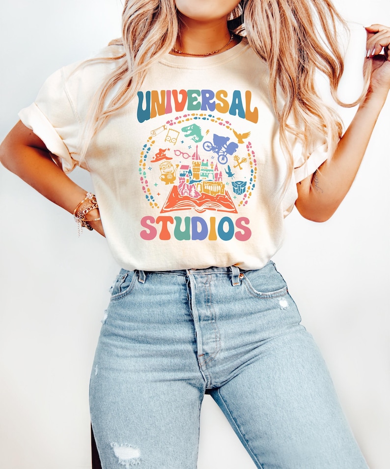 Vintage Retro Universal Studios Shirt, Universal Studios Shirt, Universal Family Trip Shirt, Universal Shirt, Universal Florida Shirt image 1