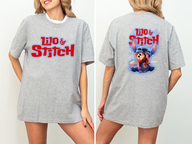 Camiseta a juego de Lilo y Stitch, camiseta de Stitch de Disney, camiseta de Stitch para bebé, camiseta divertida de Stitch, camiseta familiar de Stitch de Disney, camiseta de Lilo y Stitch imagen 3