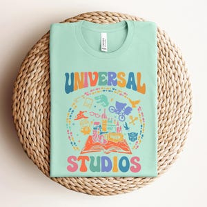 Vintage Retro Universal Studios Shirt, Universal Studios Shirt, Universal Family Trip Shirt, Universal Shirt, Universal Florida Shirt image 4