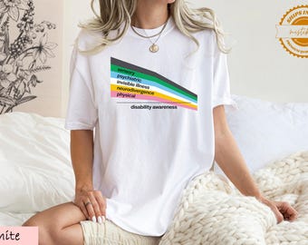Comfort Colors Disability Pride Month Shirt, Disabled Affirmation Tee, Advocacy Gift