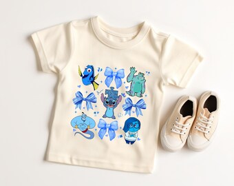 We Wear Blue For Autism Awareness Shirt, Disney Mickey And Stitch Autism Shirt, Stitch Autism Month Tee, Autism Mom Tee, Understand Love Tee