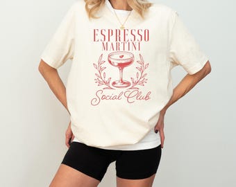 Espresso Martini Sweatshirt, Tini Time, Espresso Shirt, Espresso Martinis, Espresso Martini Top, Martini Lover Gift, Martinis Sweatshirt