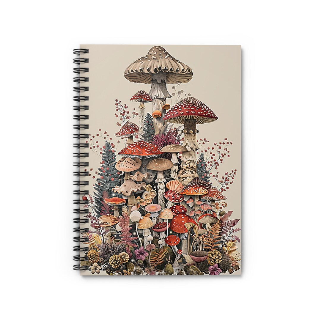 Spiral Notebook Ruled Line - Etsy