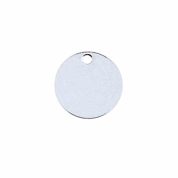 935 Silver Argentium Sterling Silver Stamping 8.9mm 20 Gauge Disc Argentium Sterling Silver