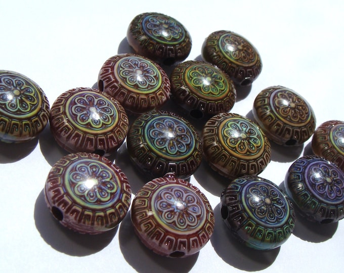 Sun Blossom Mood Beads 5 Pieces Color Changing Beads Mood Beads Mirage