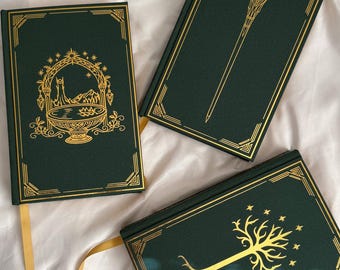 The Lord of the Rings Trilogy by J.R.R. Tolkien Rebound Set | Custom Special Editions | Rebinds