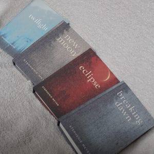 Twilight Series by Stephenie Meyer Rebound Set | Special Custom Edition Rebinds