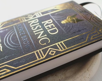 Red Rising by Pierce Brown Rebind | Special Custom Edition | Rebound Book