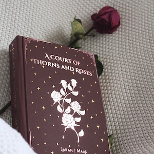 A Court of Thorns and Roses by Sarah J Mass Rebind | ACOTAR Rebound Special Edition Book | Custom Made