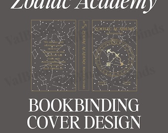 Zodiac Academy Book Cover PNG: Restless Stars Rebind Design (Digital Download