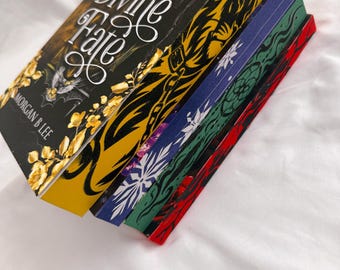 Cursed Legacies Series by Morgan B Lee Paperback Sprayed Edges Set