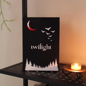 Twilight by Stephanie Meyer Rebind | Custom Special Edition | Handmade Rebound Book