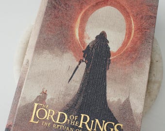 El Regreso del Rey (Reencuadernado): Tapa dura personalizada en lienzo, libro de fantasía de Tolkien.