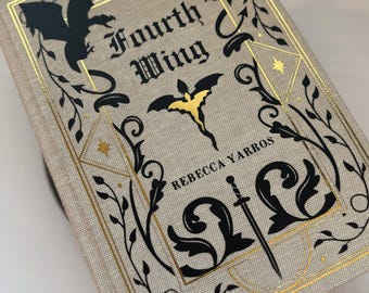 Fourth Wing by Rebecca Yarros Empyrean Series | Special Edition | Rebound | Handmade Rebind