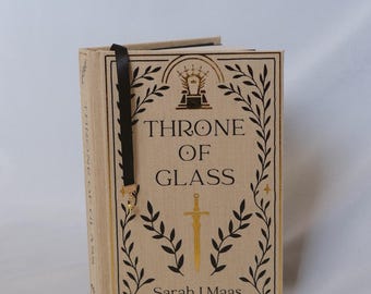 Throne of Glass von Sarah J Maas Rebind | Sonderedition Custom Rebound Buch