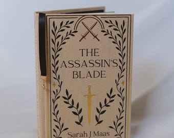 The Assassin's Blade by Sarah J Maas Rebind | Special Edition Custom Rebound Book