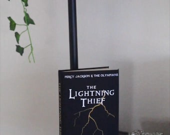 Percy Jackson and the Lightning Thief Rebound Book | Hand Made, Rebind ...