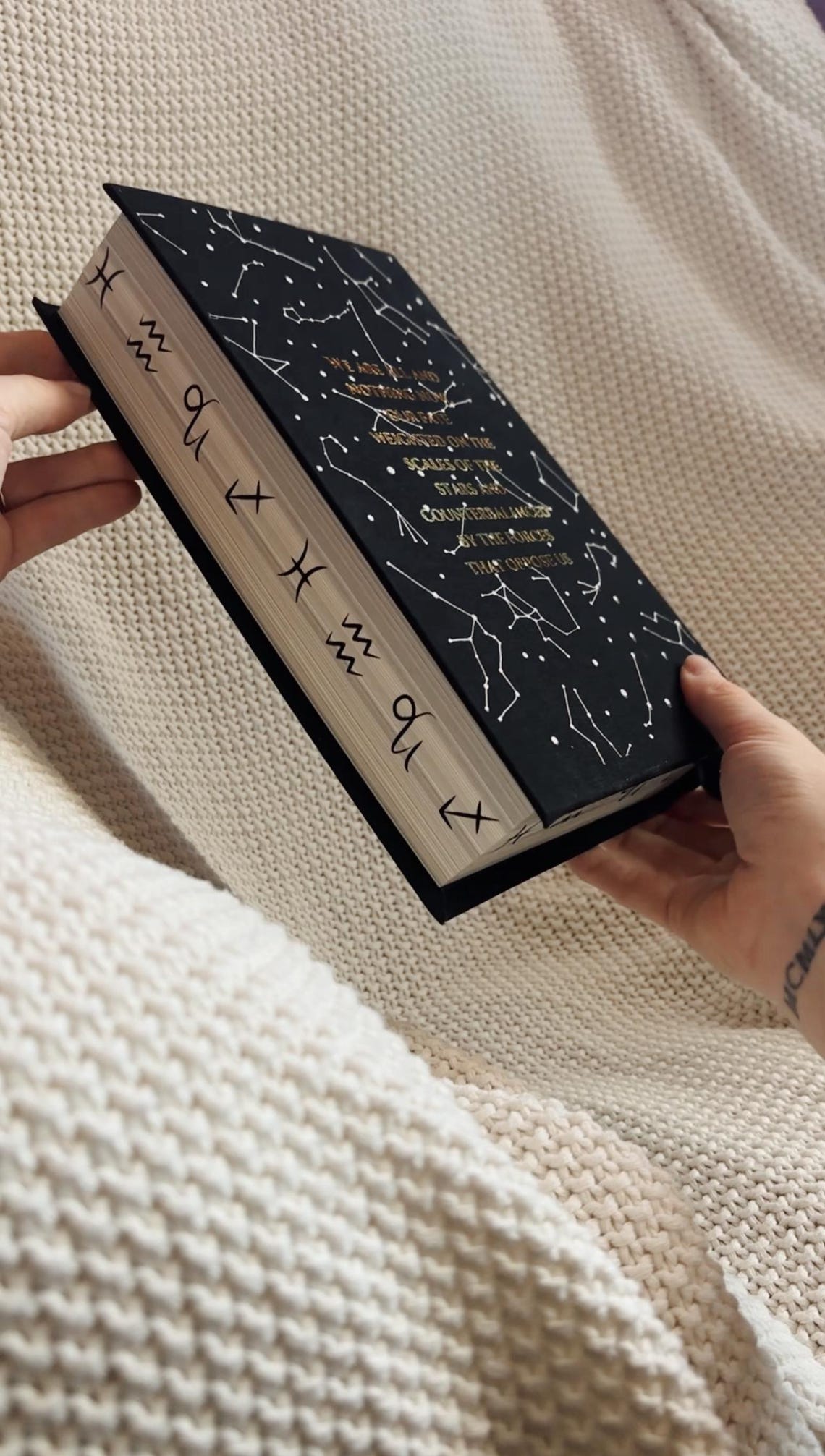 Zodiac Academy Book Cover PNG: Restless Stars Rebind Design (digital ...