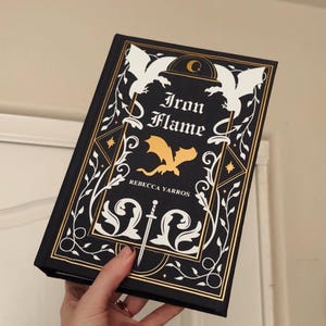 Iron Flame by Rebecca Yarros Empyrean Series Rebind | Special Custom Edition | Handmade Rebound Book