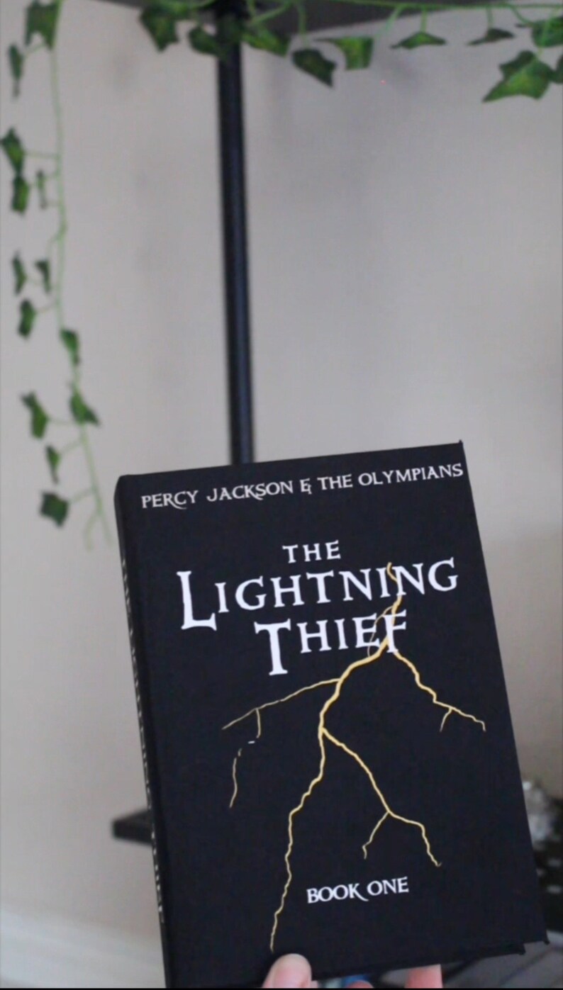Percy Jackson and the Olympians the Lightning Thief Rebind | Special ...