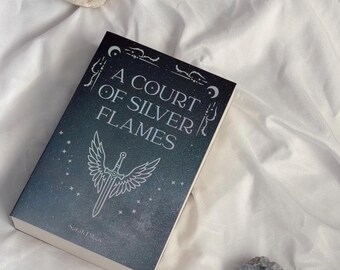 A Court of Silver Flames by Sarah J Maas Rebind | Custom Special Edition | Rebound Book