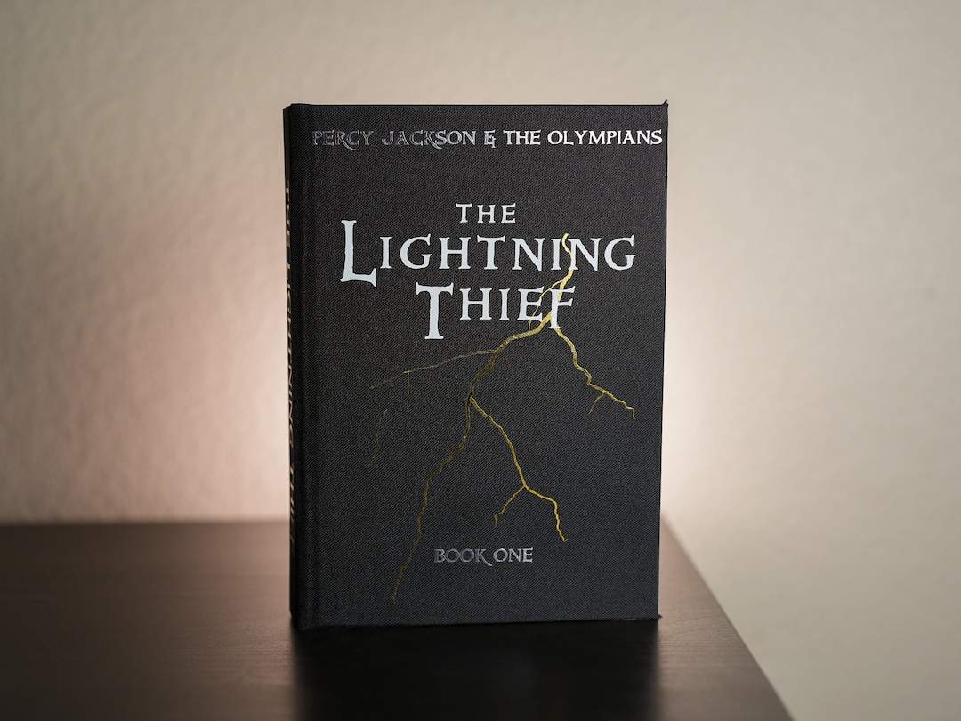 Percy Jackson and the Olympians the Lightning Thief Rebind Special ...