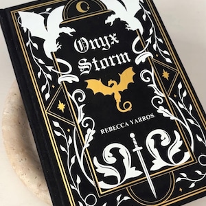 Onyx Storm Rebound Book: Custom Empyrean Series, Handmade Special Edition