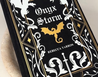 Onyx Storm Rebound Book: Custom Empyrean Series, Handmade Special Edition