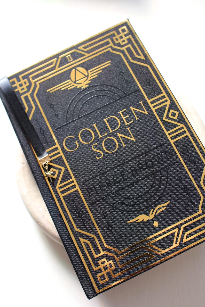 Red Rising Trilogy by Pierce Brown Rebinds | Special Custom Edition ...