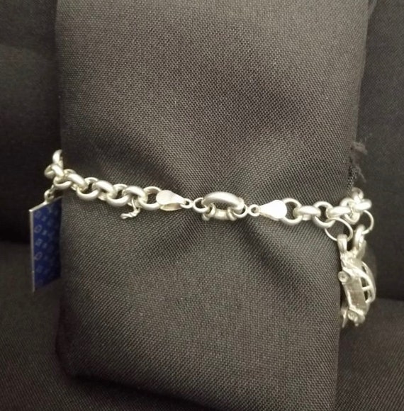 Chanel Style Enameled Charms Chain Link Bag Charm