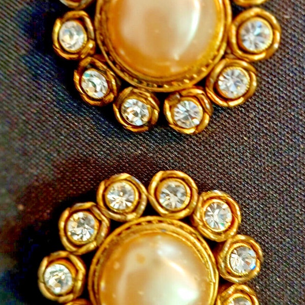 Chanel Earrings Etsy