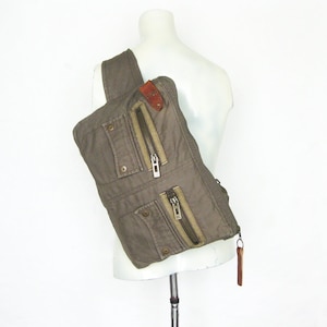 Sac de poitrine, sac militaire, sac à bandoulière, sac à bandoulière