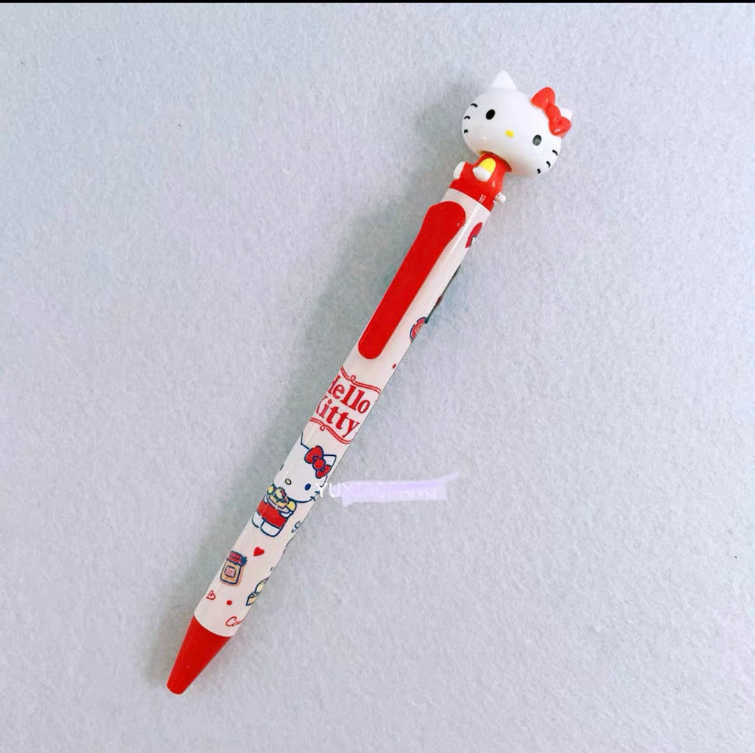 Sanrio Funbox Kitty Black Ballpoint Pen Made in Japan - Etsy
