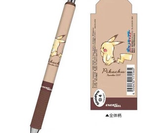 Pikachu Pentel Energel Black ink pen 0.5mm japan