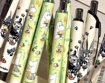 Moomin Pentel Energel Black ink pen 0.5mm japan