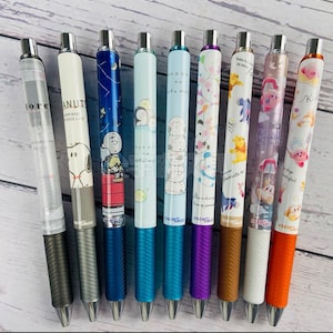 Pentel Snoopy Portamine Energel Giappone