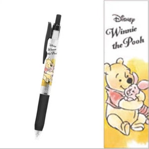 Zebra disney sarasa mickey, winnie, princesse stylo gel encre noire 0,5 mm japon