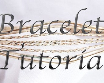 TUTORIEL Fil Enroulé Bracelets Bijoux ePattern Intermédiaire