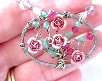 Tutorial - Rose Bush of Love - PDF -EASY - Similar to the Tree of Life