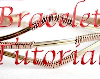 Tutoriel Bracelet Enroulé Bicolore ePattern Intermédiaire PDF