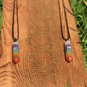 Chakra Healing Reiki-Infused Crystal Pendant |  Energy Balancing Necklace | Spiritual Protection Jewelry