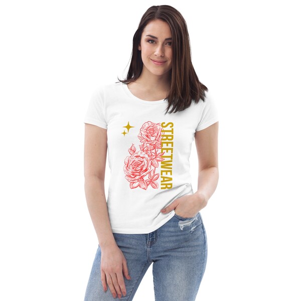 Women's fitted eco tee , High quality ,Trending Right Now, tshirt cotton, t-shirt, Fashion