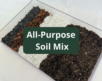 Organic Houseplant Potting Mix | All-Purpose Soil for Indoor Plants