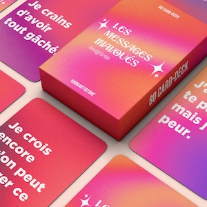 Jeu D'Oracle amour flammes jumelles guérison émotionnelle Anleitung intuitive Beziehungen karmiques Nachrichten nicht dits Karten Orakel zum Ausdrucken