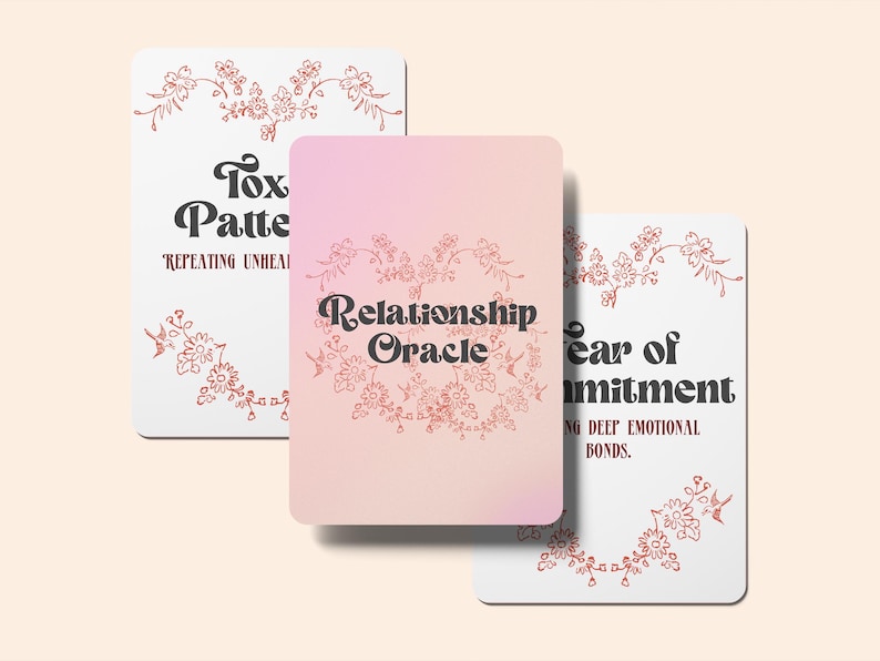 Love Energy Reading
DIY Oracle Deck
Romantic Connection Cards
Healing Love Readings
Relationship Advice Deck
Intuitive Oracle
